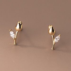 COPY - 925 Sterling Silver Winter Snowflake Stud Earrings